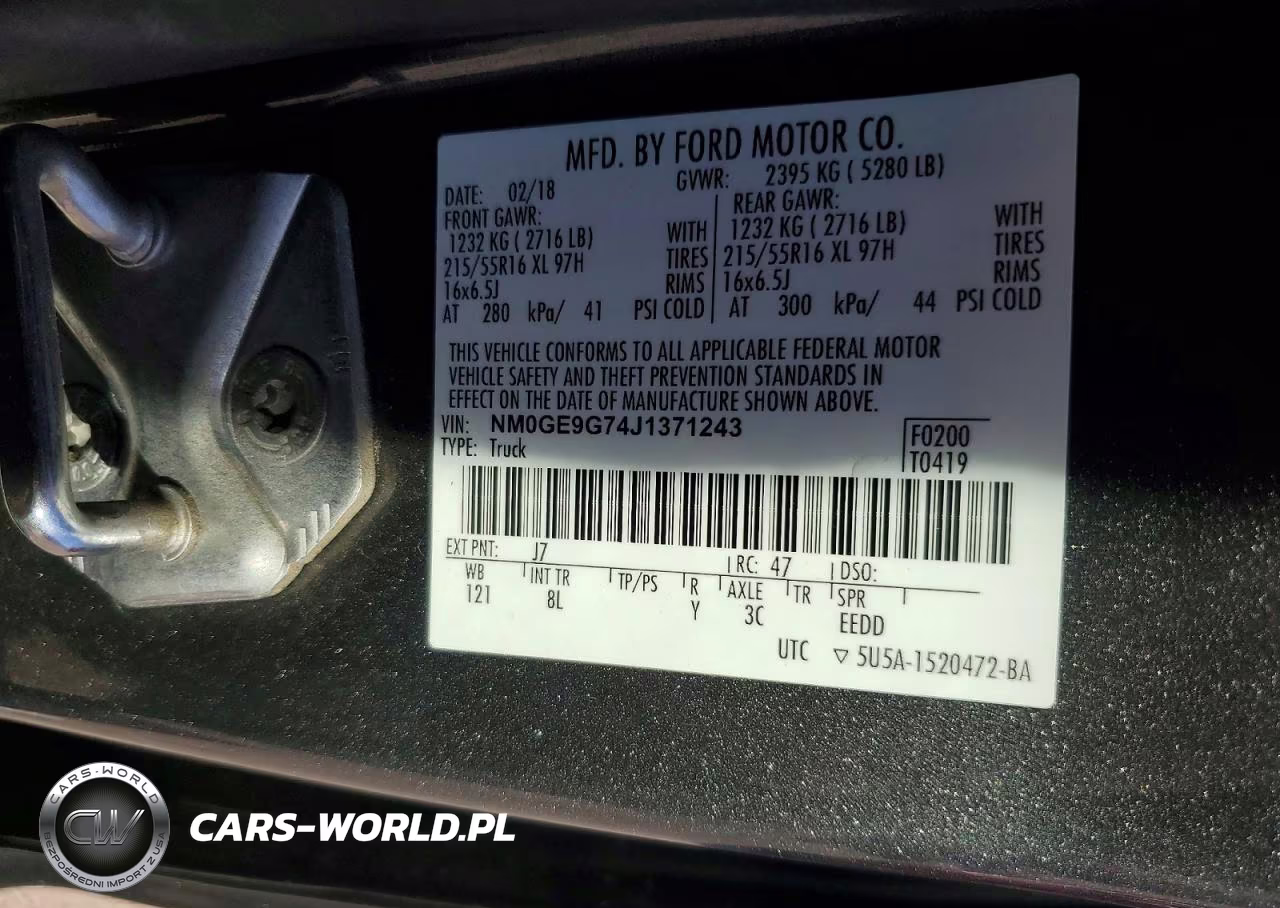 2018 Ford Transit Connect Titanium VIN:NM0GE9G74J1371243 - 13