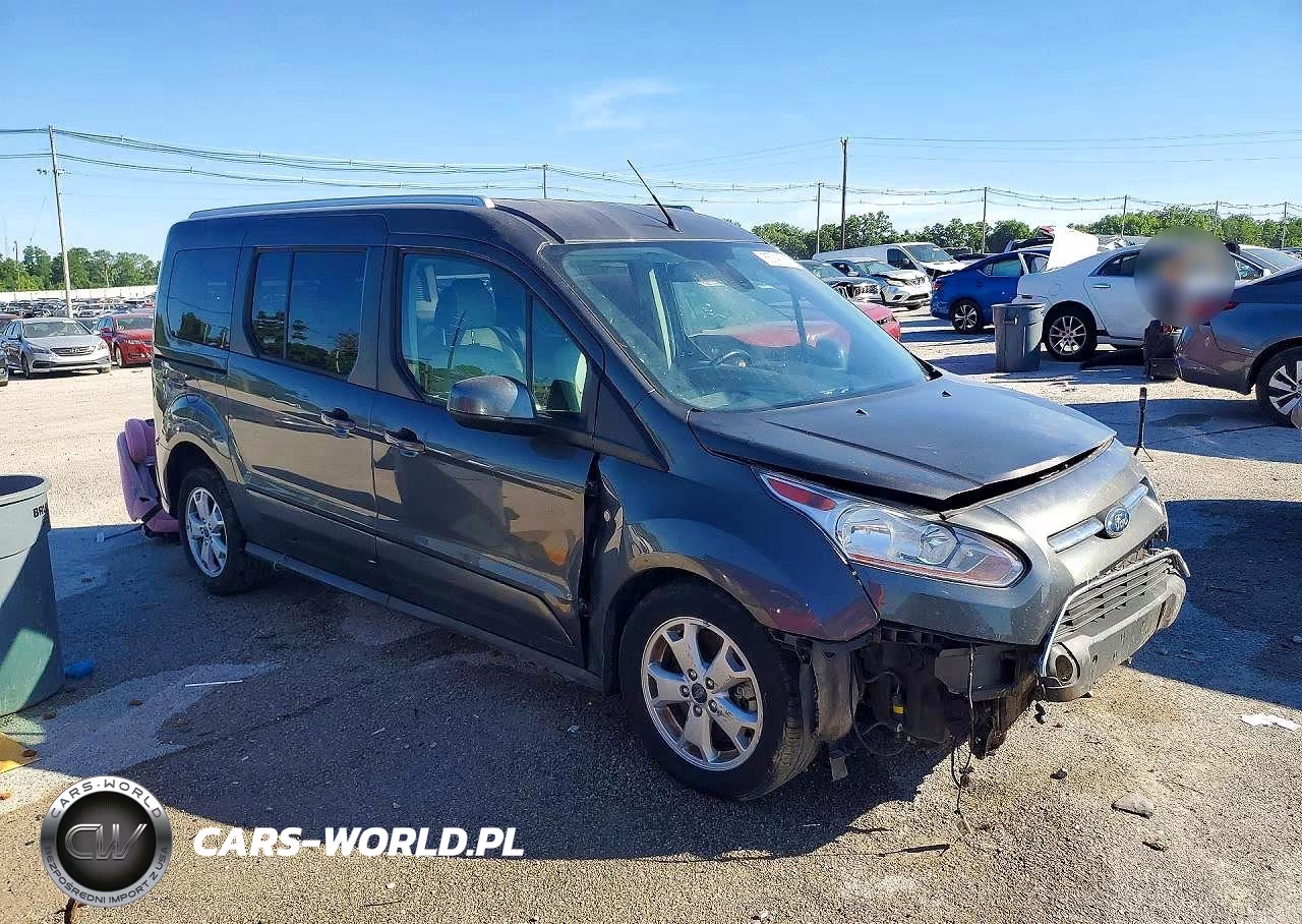 2018 Ford Transit Connect Titanium VIN:NM0GE9G74J1371243 - 4