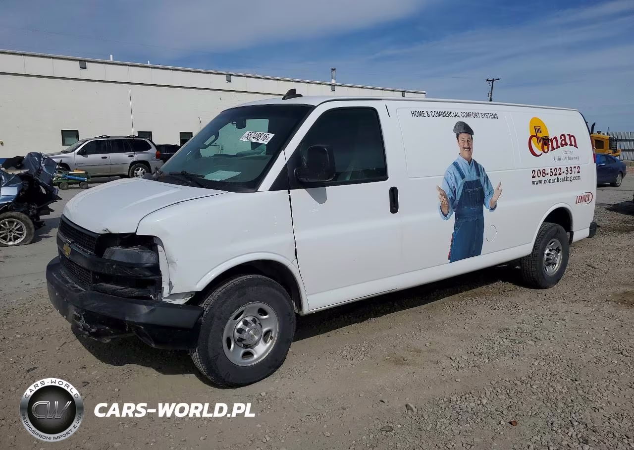 2021 Chevrolet Express G2500 Delivery Van VIN:1GCWGBFP5M1256544 - 1