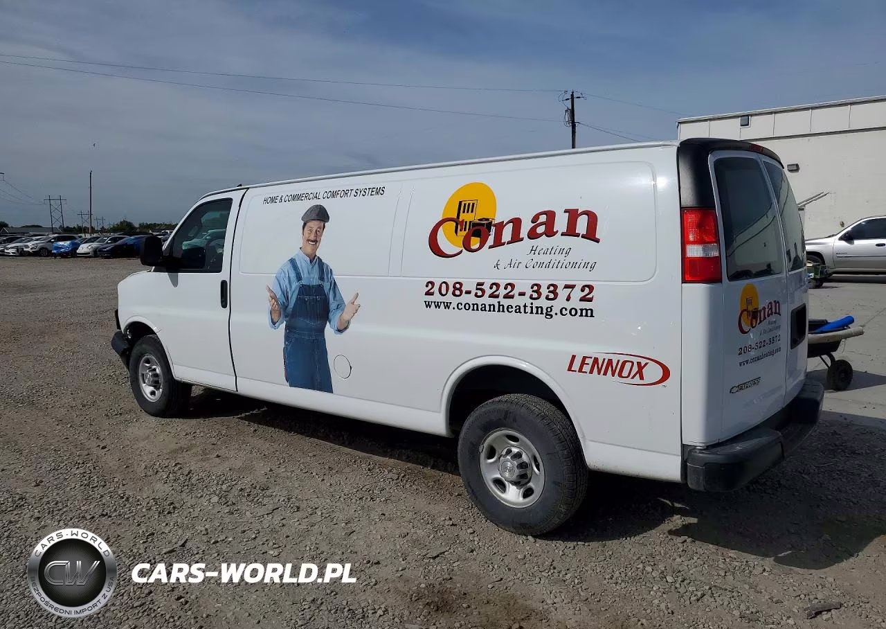 2021 Chevrolet Express G2500 Delivery Van VIN:1GCWGBFP5M1256544 - 2