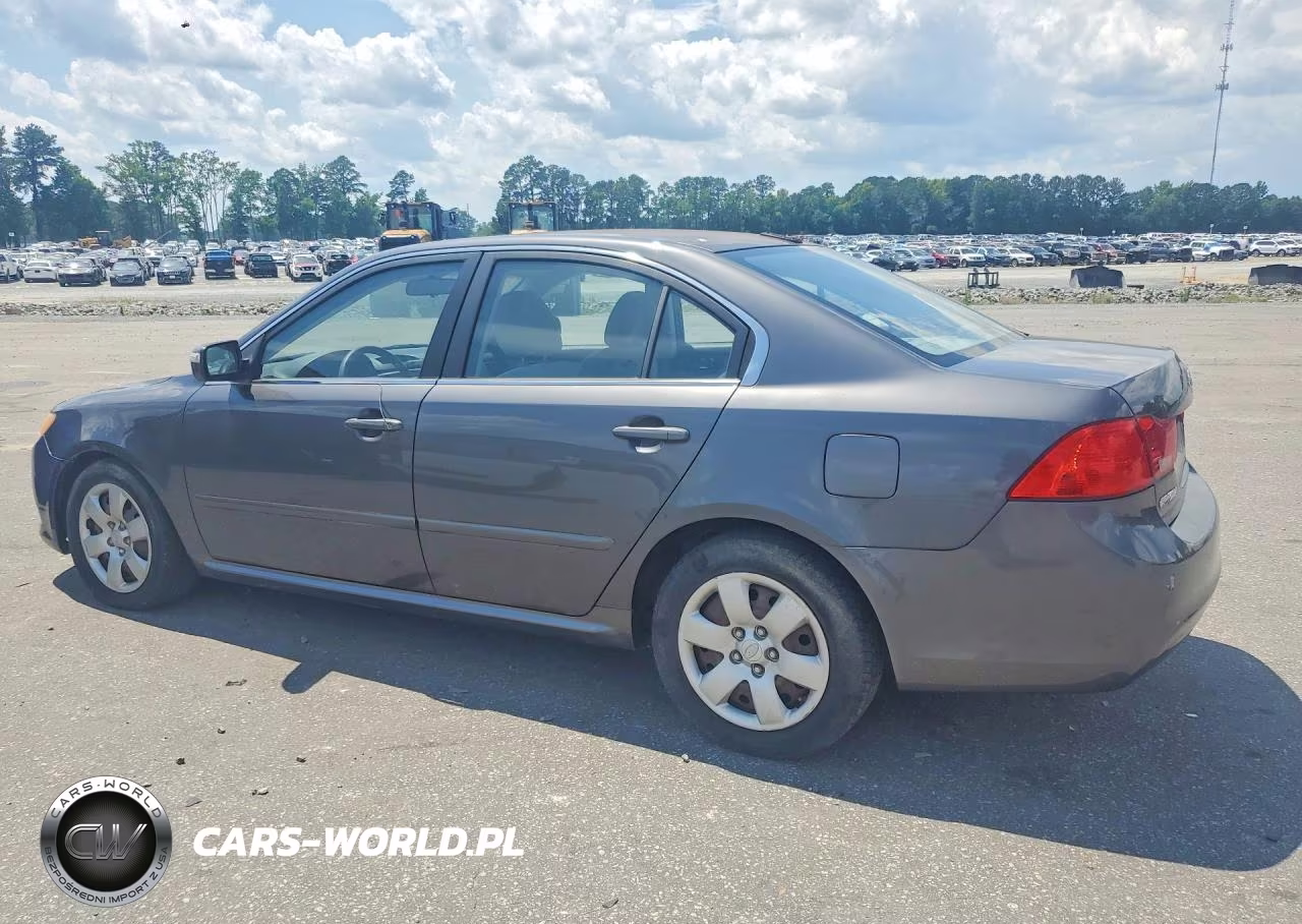 2009 Kia Optima Lx VIN:KNAGE228095302125 - 2