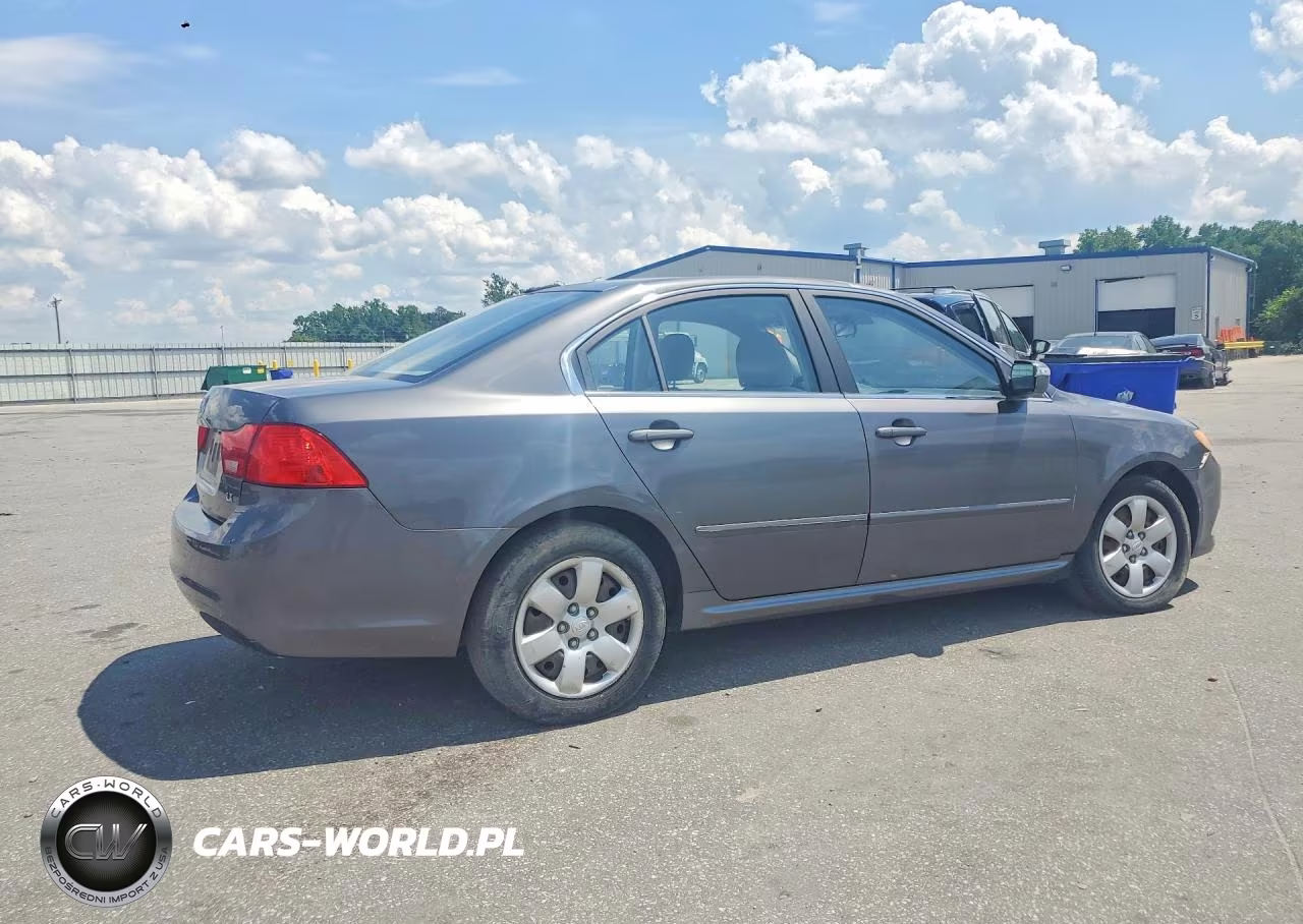 2009 Kia Optima Lx VIN:KNAGE228095302125 - 3
