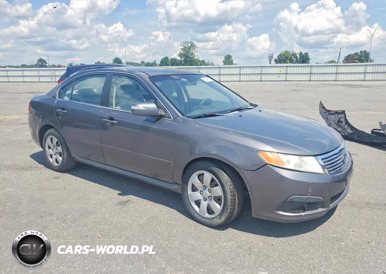 2009 Kia Optima Lx VIN:KNAGE228095302125 - 4