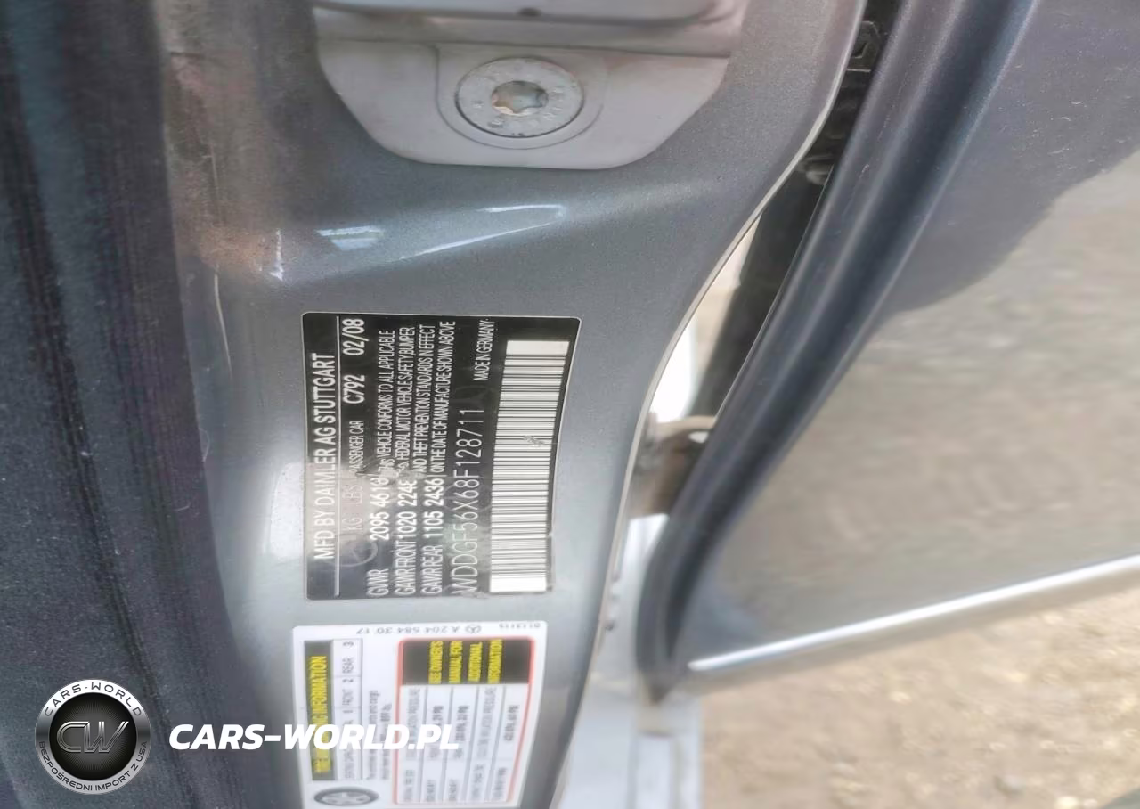 2008 Mercedes-Benz C 350 VIN:WDDGF56X68F128711 - 13