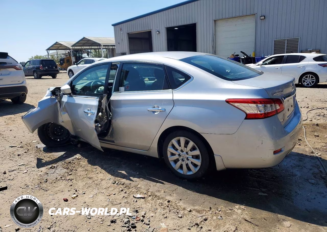 2013 Nissan Sentra S VIN:1N4AB7AP3DN905527 - 2