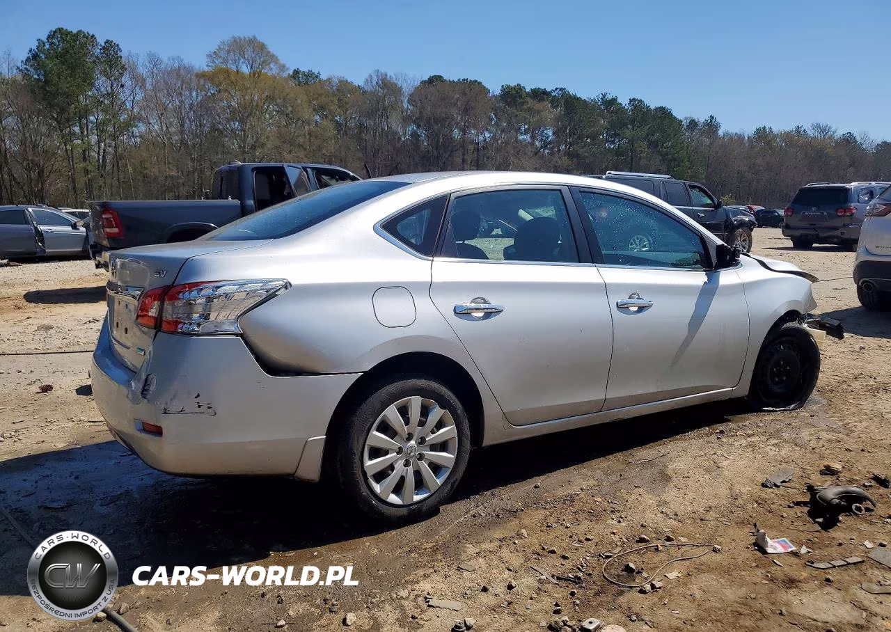 2013 Nissan Sentra S VIN:1N4AB7AP3DN905527 - 3