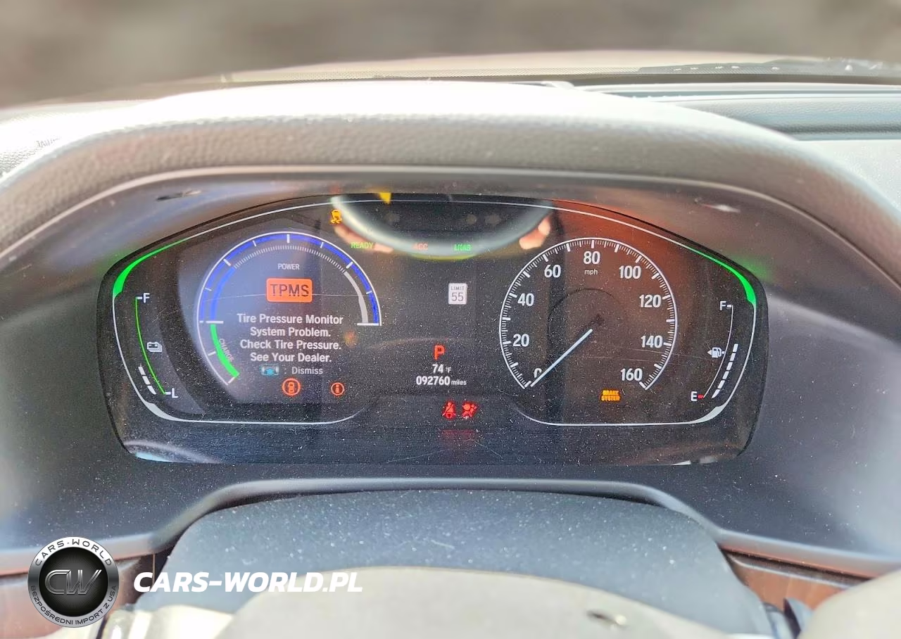 2019 Honda Accord Touring Hybrid VIN:1HGCV3F97KA019102 - 9