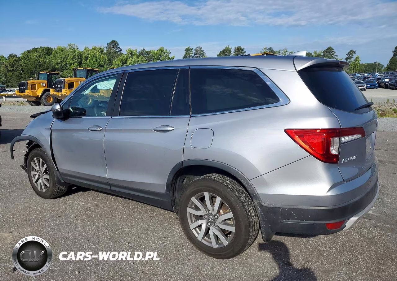 2019 Honda Pilot Ex VIN:5FNYF6H32KB076391 - 2