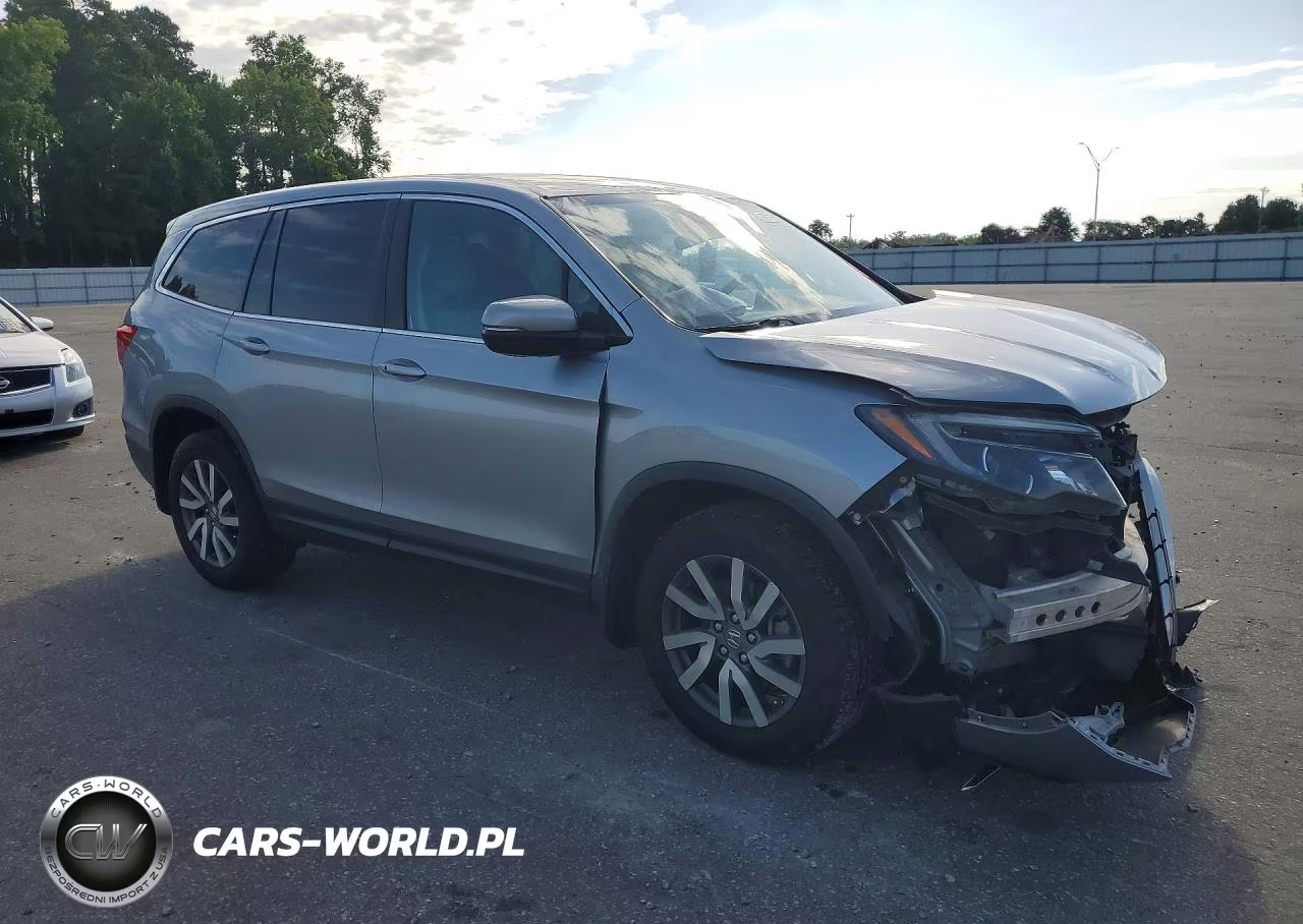 2019 Honda Pilot Ex VIN:5FNYF6H32KB076391 - 4