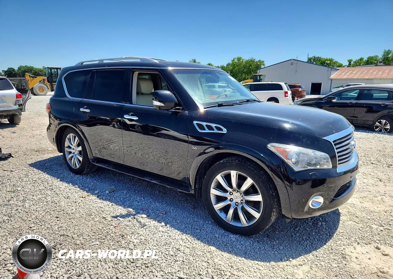 2014 Infiniti Qx80 Base VIN:JN8AZ2NE1E9066235 - 4