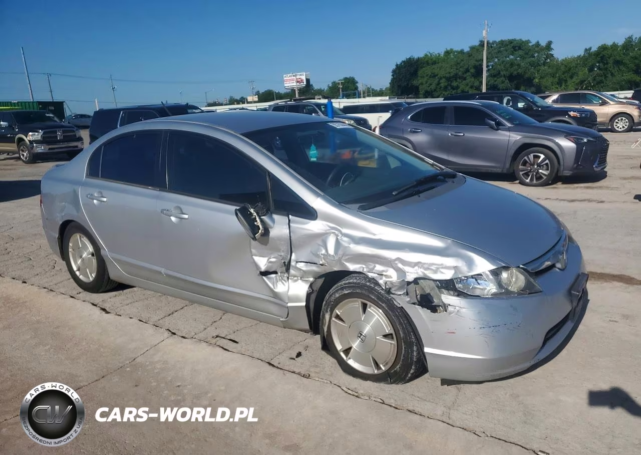 2006 Honda Civic Hybrid VIN:JHMFA362X6S010872 - 4