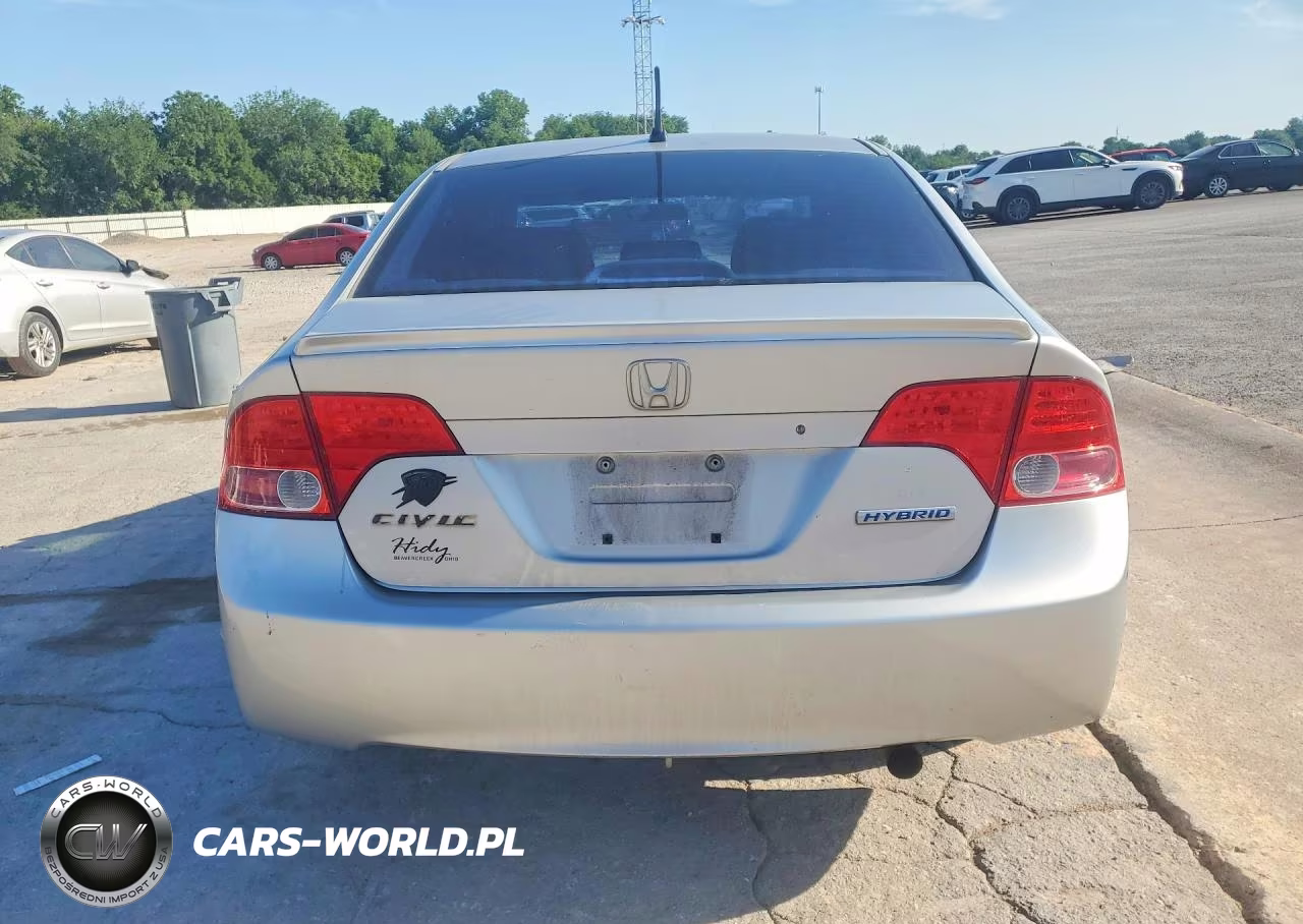 2006 Honda Civic Hybrid VIN:JHMFA362X6S010872 - 6