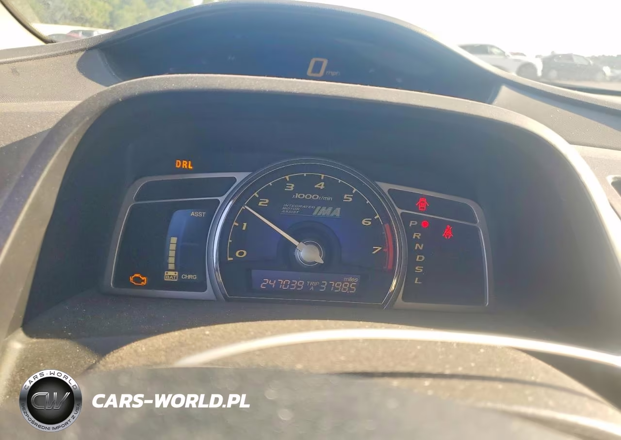2006 Honda Civic Hybrid VIN:JHMFA362X6S010872 - 9