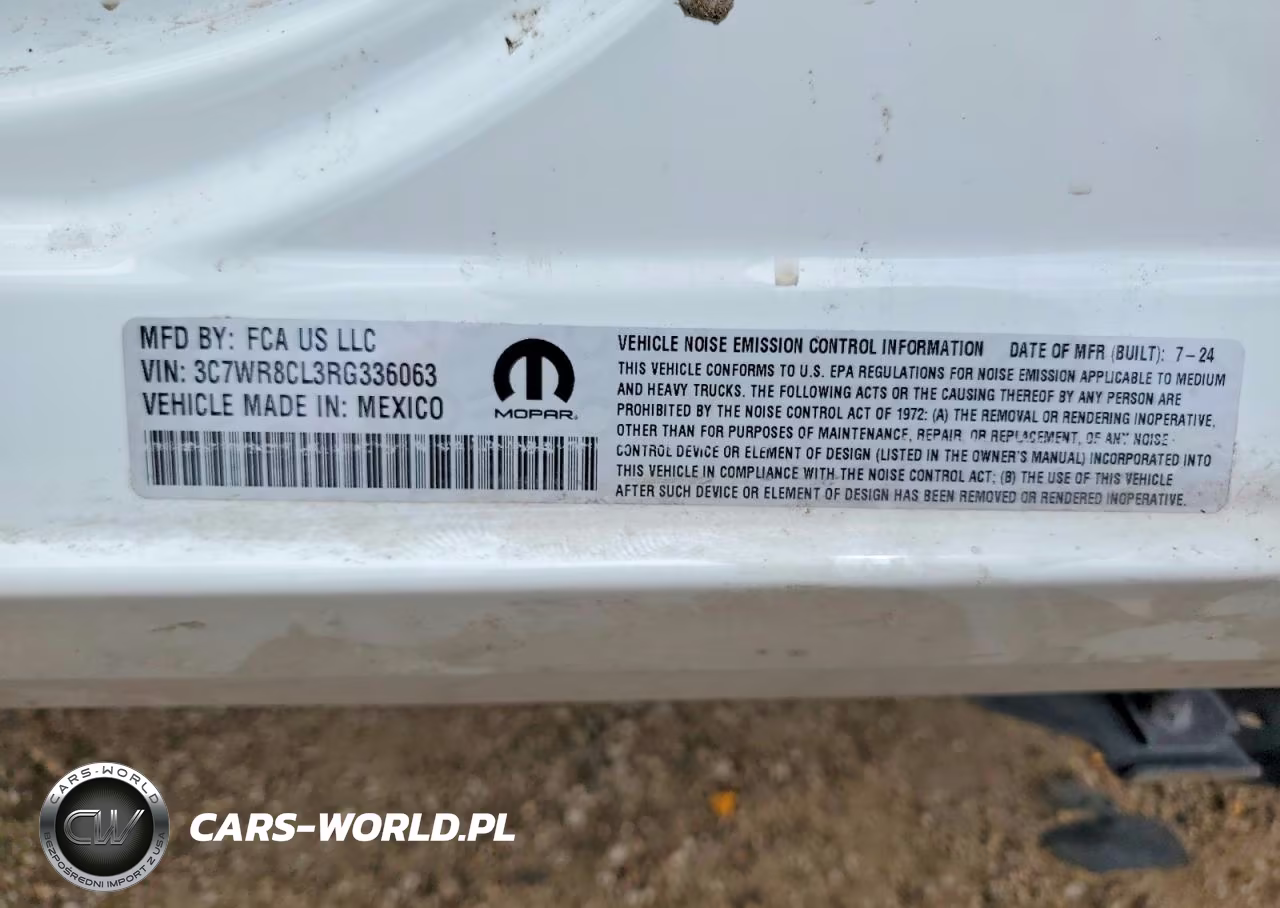 2024 Ram 3500 VIN:3C7WR8CL3RG336063 - 12