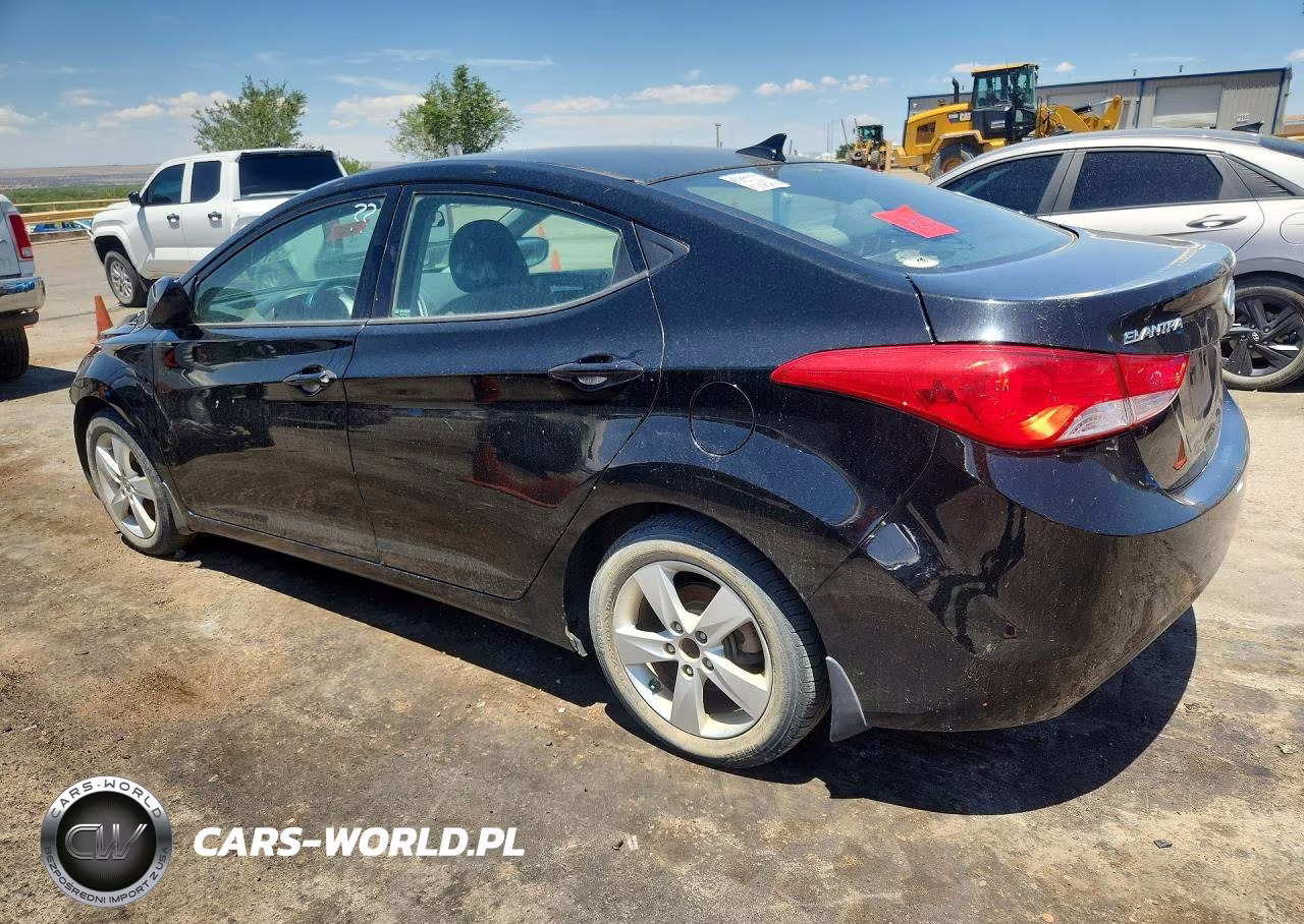 2013 Hyundai Elantra Gls VIN:5NPDH4AE6DH372785 - 2