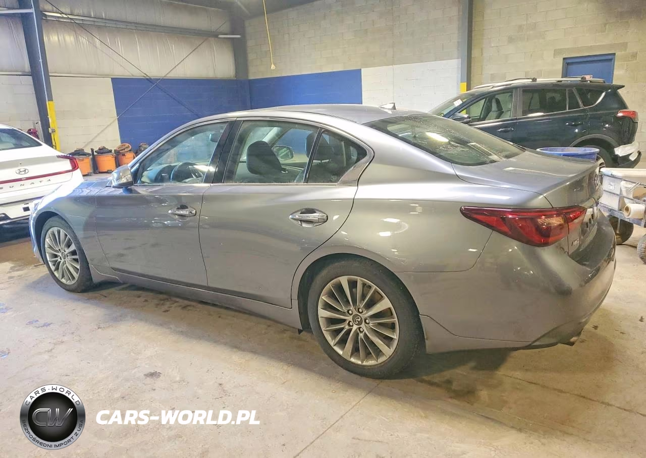2019 Infiniti Q50 3.0T Luxe VIN:JN1EV7AR3KM593686 - 2