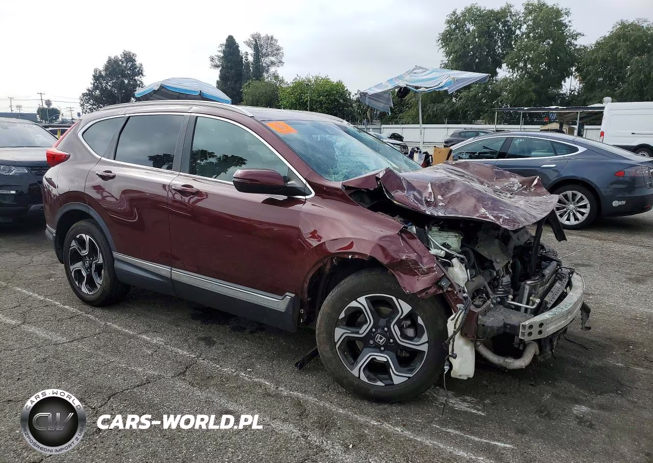 2017 Honda Cr-V Touring VIN:7FARW1H91HE021746 - 4