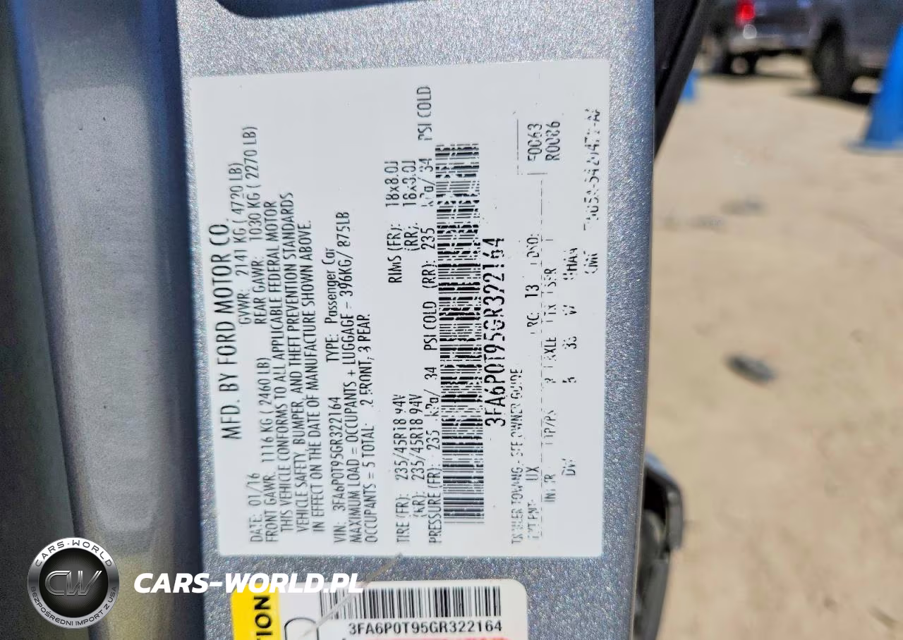 2016 Ford Fusion Se VIN:3FA6P0T95GR322164 - 12