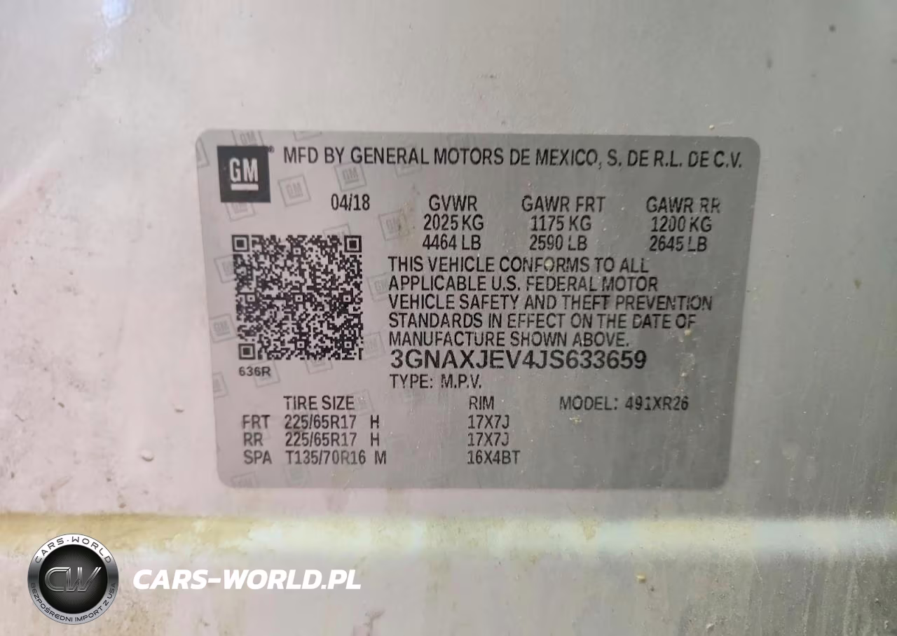 2018 Chevrolet Equinox Lt VIN:3GNAXJEV4JS633659 - 13