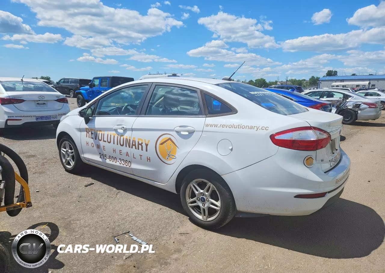 2017 Ford Fiesta Se VIN:3FADP4BJ8HM155551 - 2