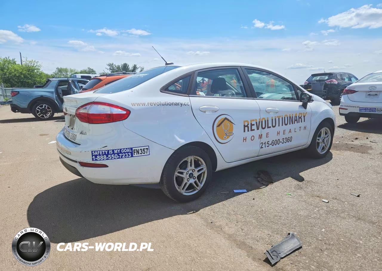 2017 Ford Fiesta Se VIN:3FADP4BJ8HM155551 - 3