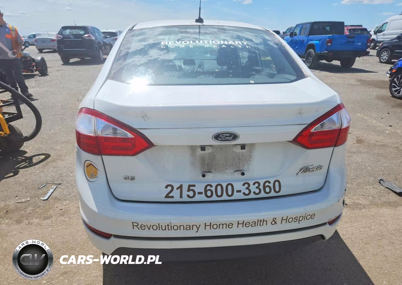 2017 Ford Fiesta Se VIN:3FADP4BJ8HM155551 - 6
