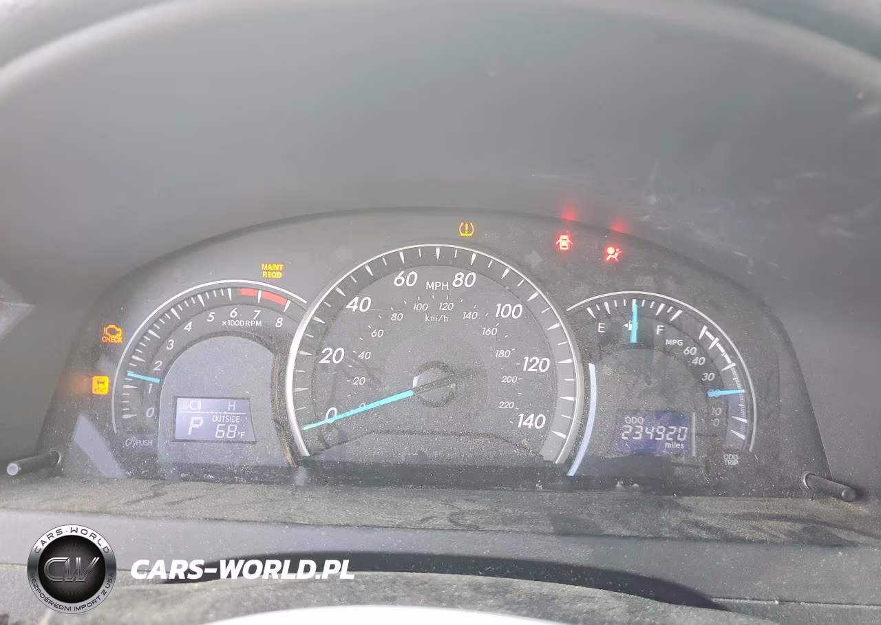 2012 Toyota Camry VIN:4T4BF1FK3CR193961 - 9