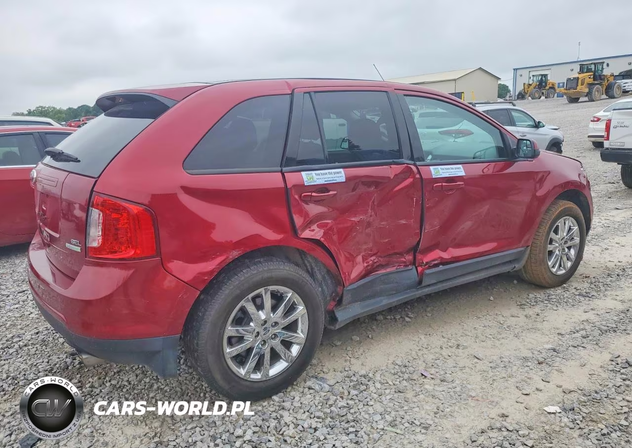 2013 Ford Edge Sel VIN:2FMDK3J92DBC53105 - 3