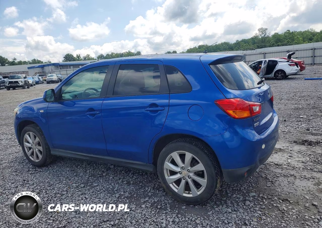 2015 Mitsubishi Outlander Sport Es VIN:4A4AP3AW2FE042727 - 2