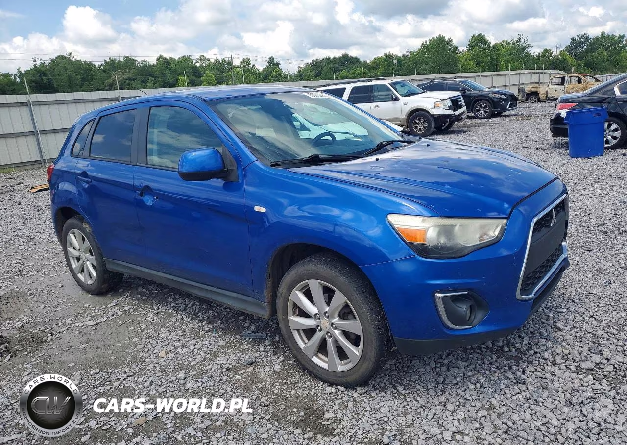 2015 Mitsubishi Outlander Sport Es VIN:4A4AP3AW2FE042727 - 4