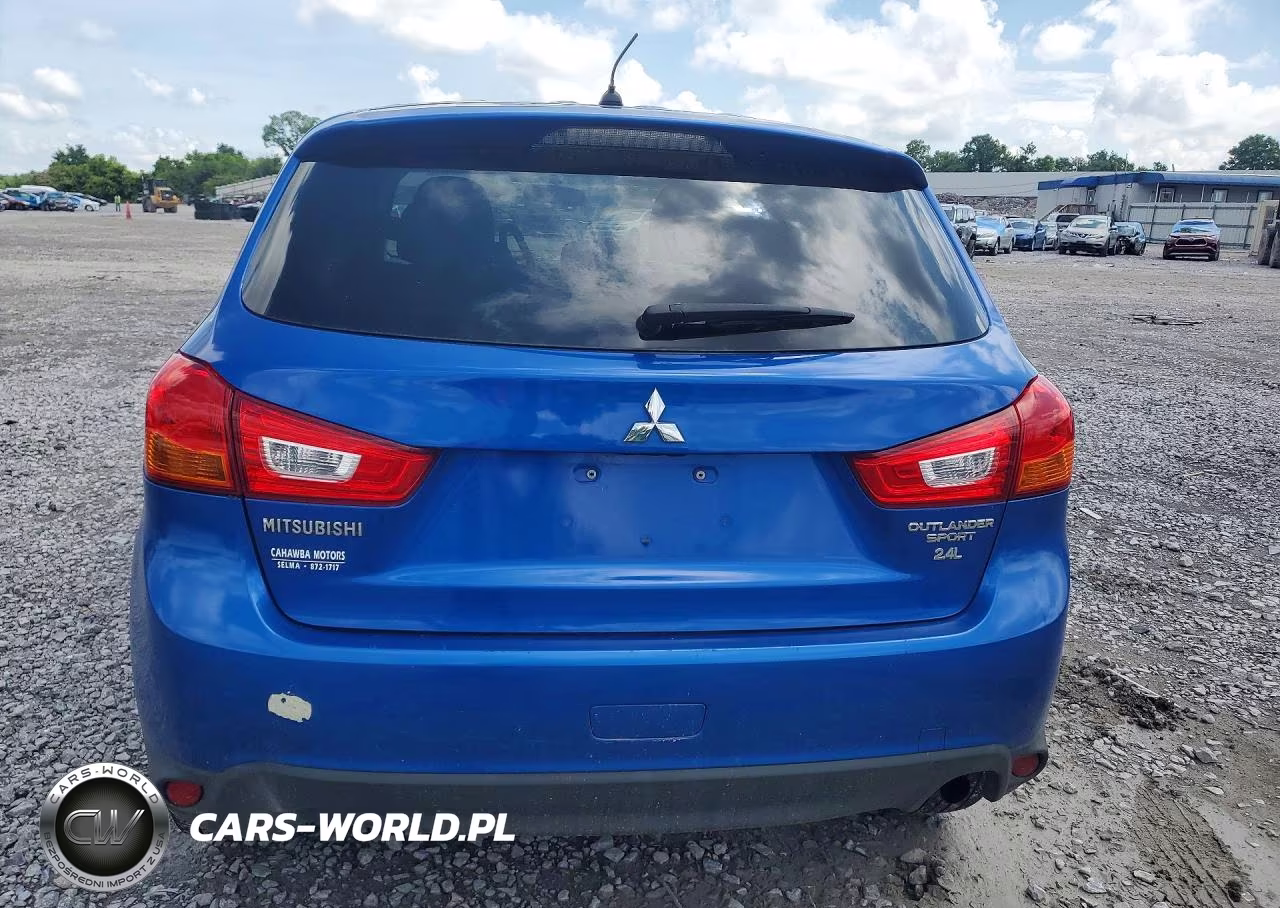 2015 Mitsubishi Outlander Sport Es VIN:4A4AP3AW2FE042727 - 6