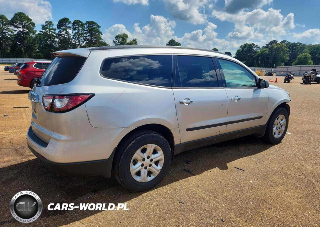 2017 Chevrolet Traverse Ls VIN:1GNKRFKD2HJ351278 - 3