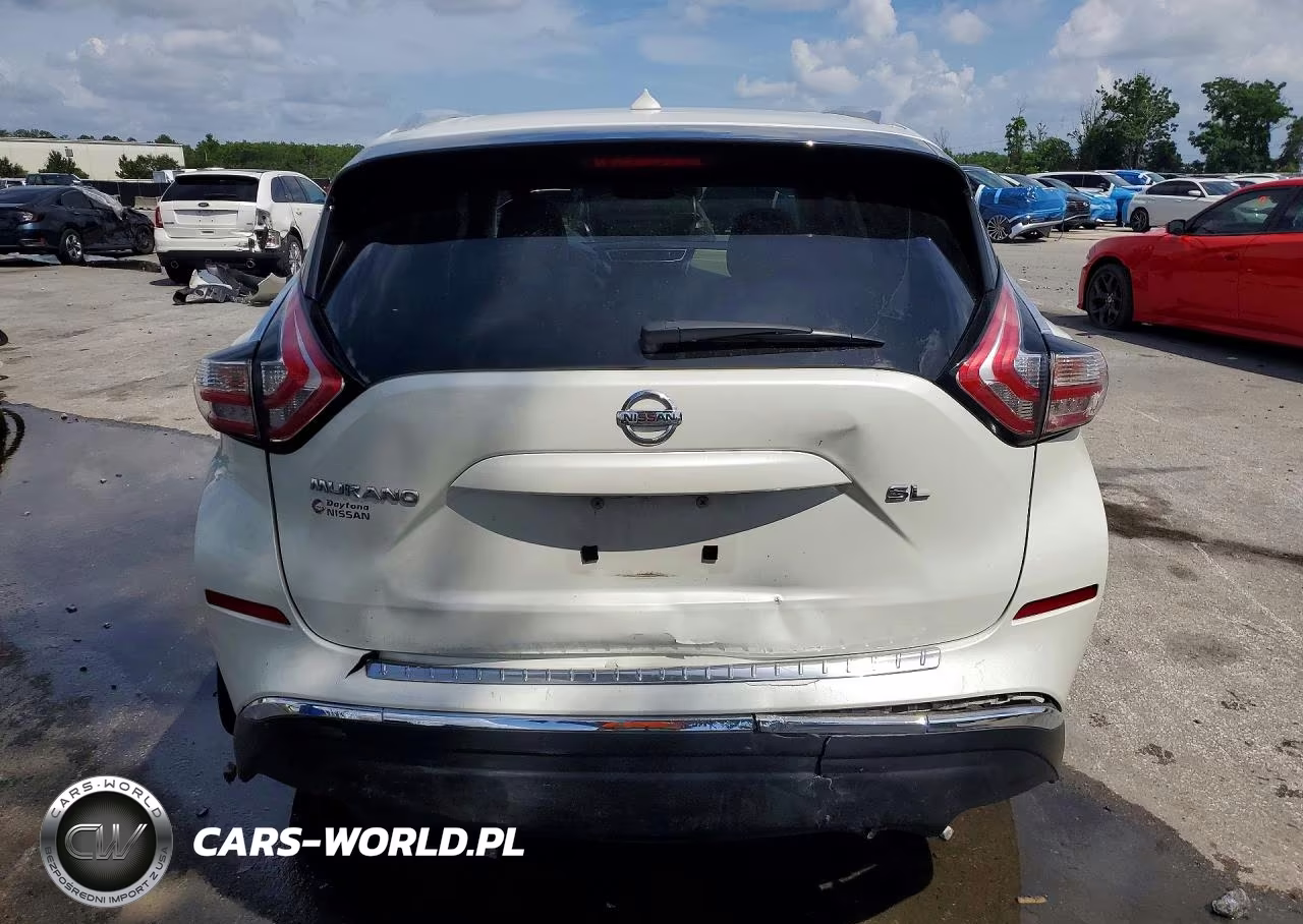 2015 Nissan Murano Sl VIN:5N1AZ2MG5FN224000 - 6