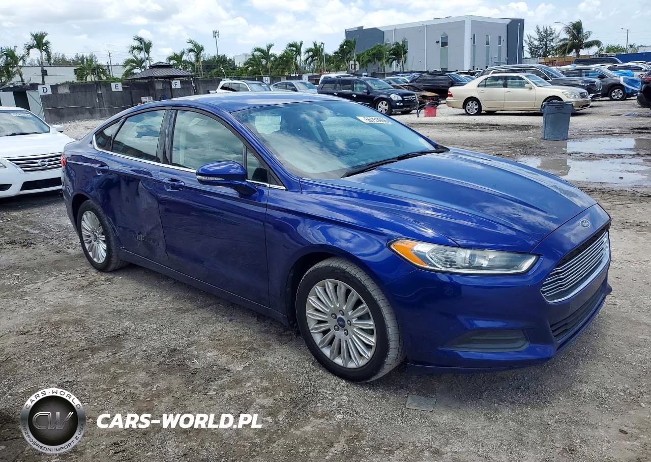 2014 Ford Fusion Se Hybrid VIN:3FA6P0LUXER229593 - 4