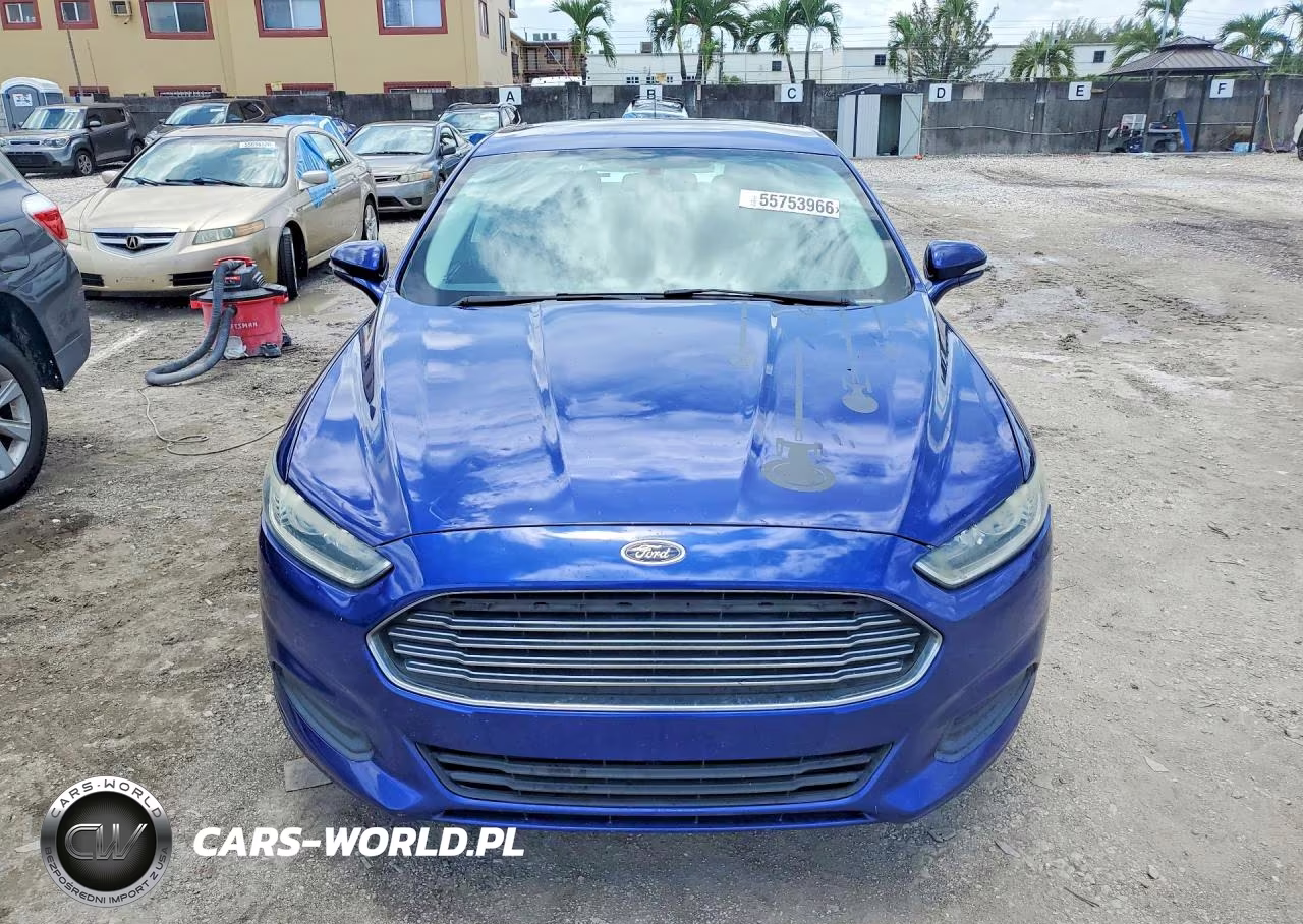 2014 Ford Fusion Se Hybrid VIN:3FA6P0LUXER229593 - 5