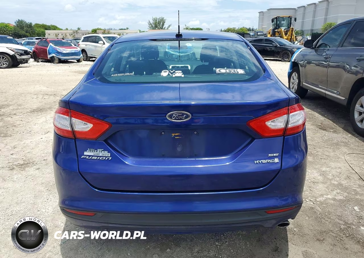 2014 Ford Fusion Se Hybrid VIN:3FA6P0LUXER229593 - 6