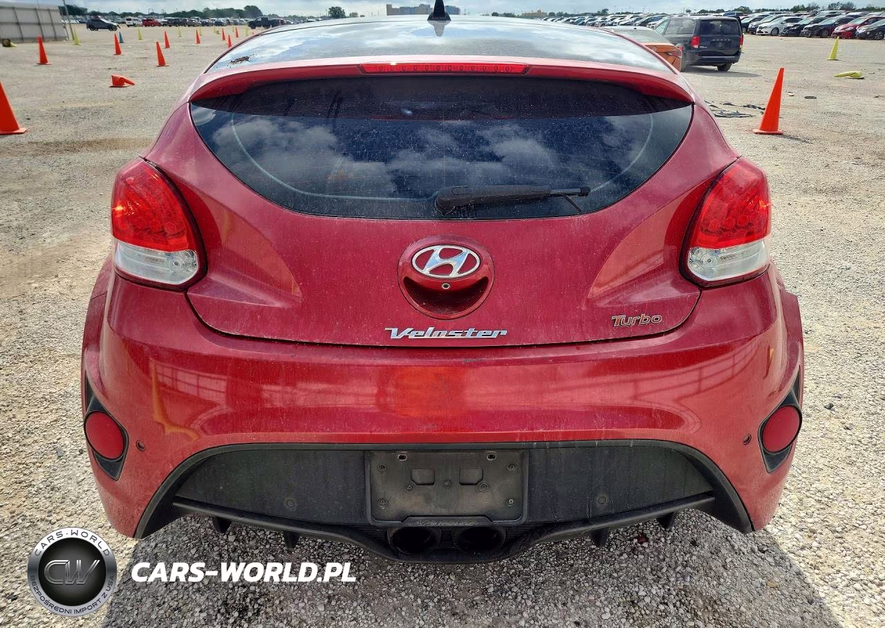 2015 Hyundai Veloster Turbo VIN:KMHTC6AE7FU217348 - 6