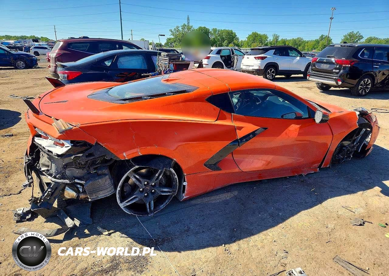 2020 Chevrolet Corvette Stingray 2Lt VIN:1G1Y72D42L5114668 - 3