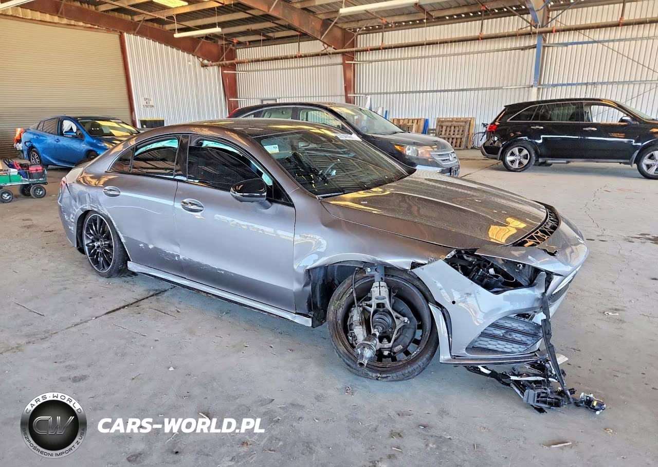 2022 Mercedes-Benz Cla Amg 35 4Matic VIN:W1K5J5BB9NN264882 - 4
