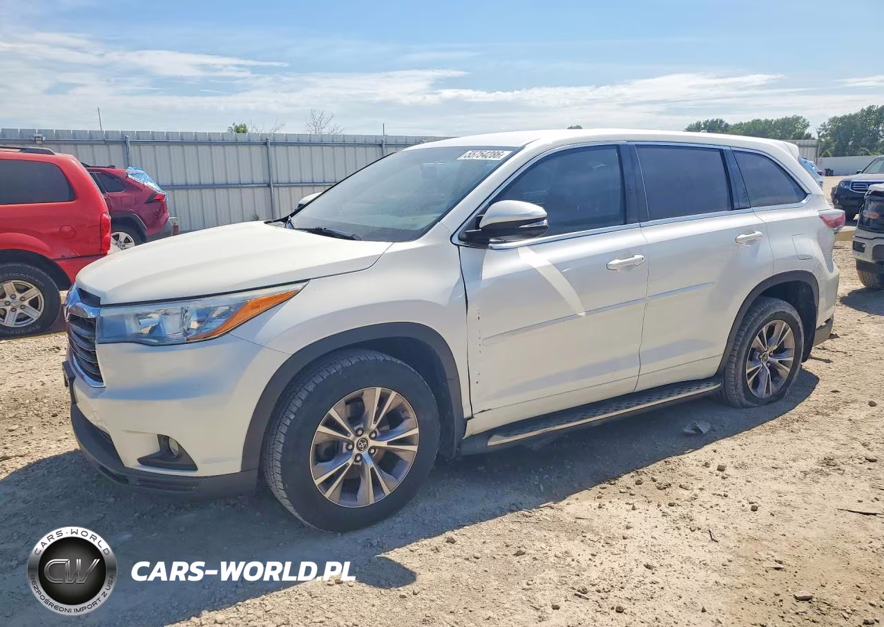2016 Toyota Highlander Le Plus