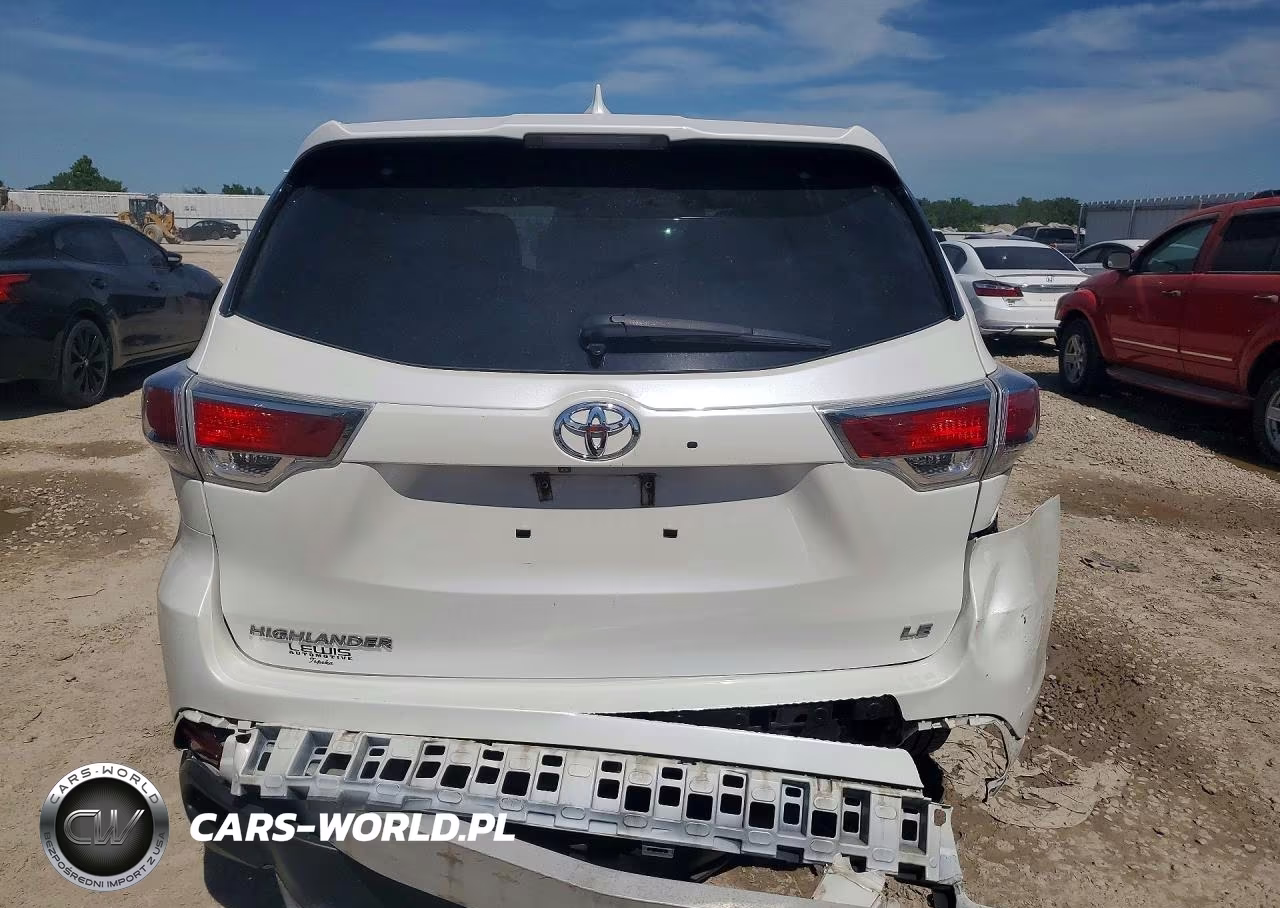 2016 Toyota Highlander Le Plus VIN:5TDZKRFH1GS140665 - 6