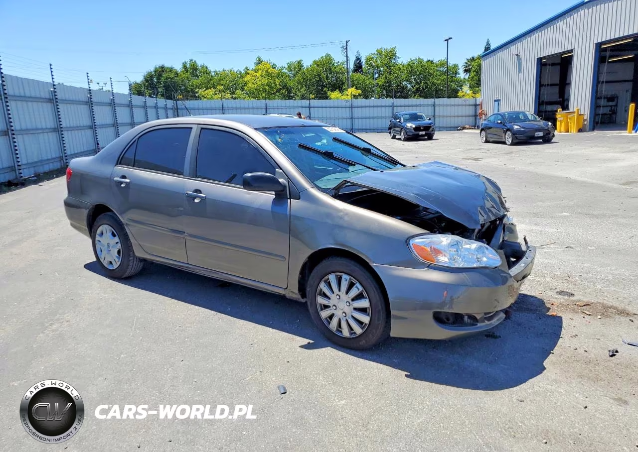 2007 Toyota Corolla Ce VIN:1NXBR32E17Z818635 - 4
