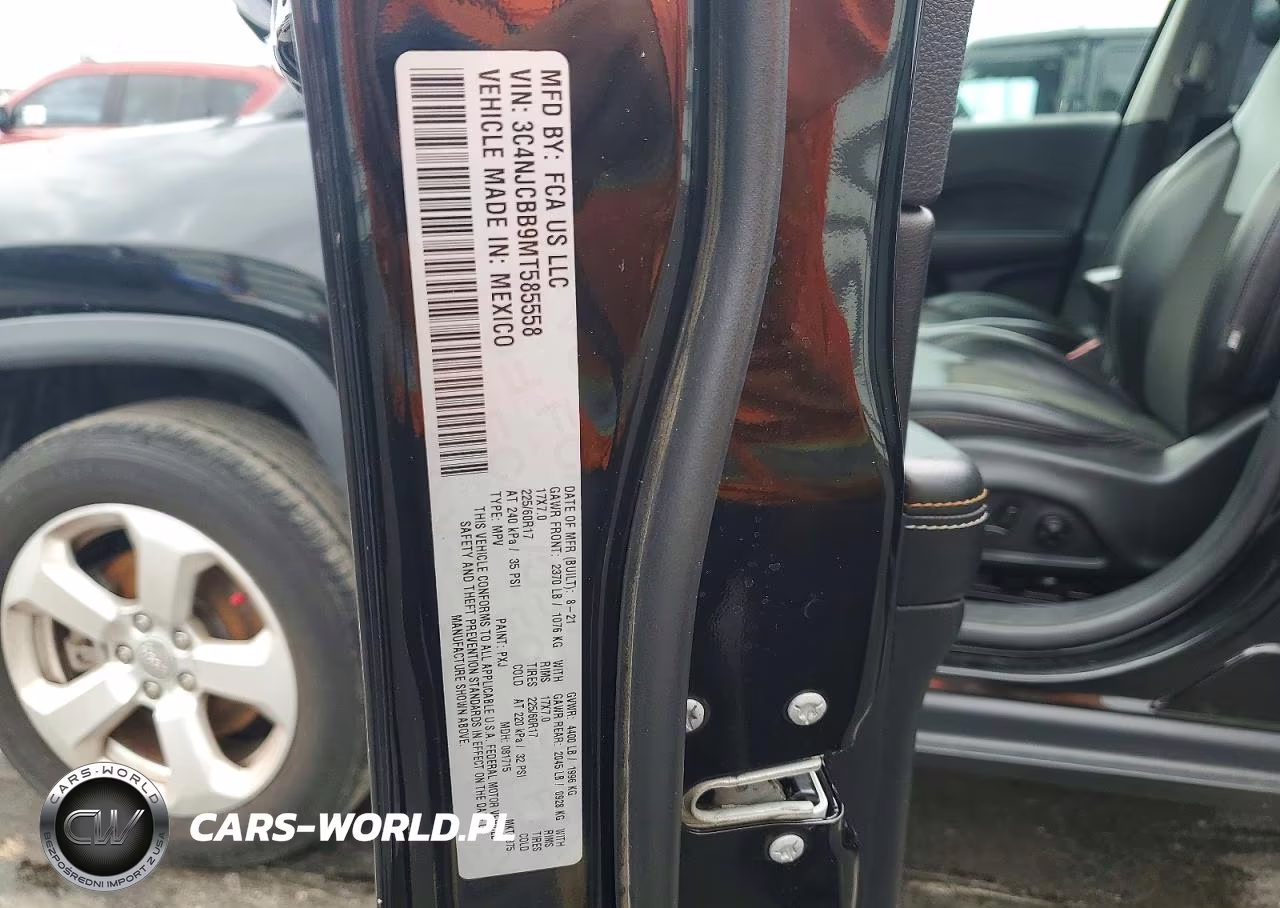 2021 Jeep Compass Latitude VIN:3C4NJCBB9MT585558 - 13