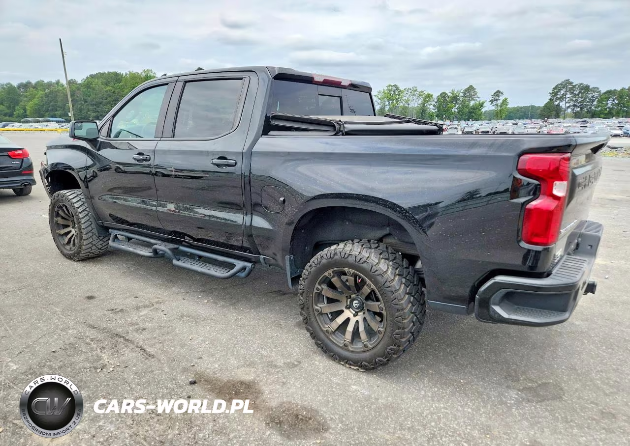 2020 Chevrolet Silverado K1500 Rst VIN:3GCUYEED5LG156957 - 2
