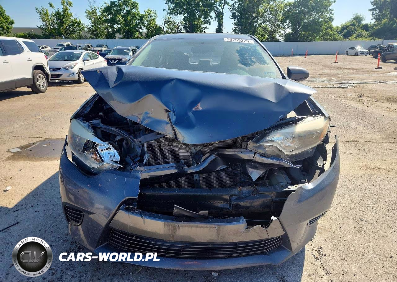 2015 Toyota Corolla Le VIN:5YFBURHE9FP299262 - 5