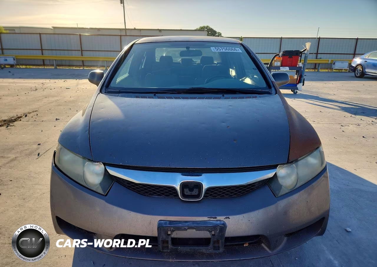 2010 Honda Civic Lx VIN:2HGFA1F57AH528455 - 5