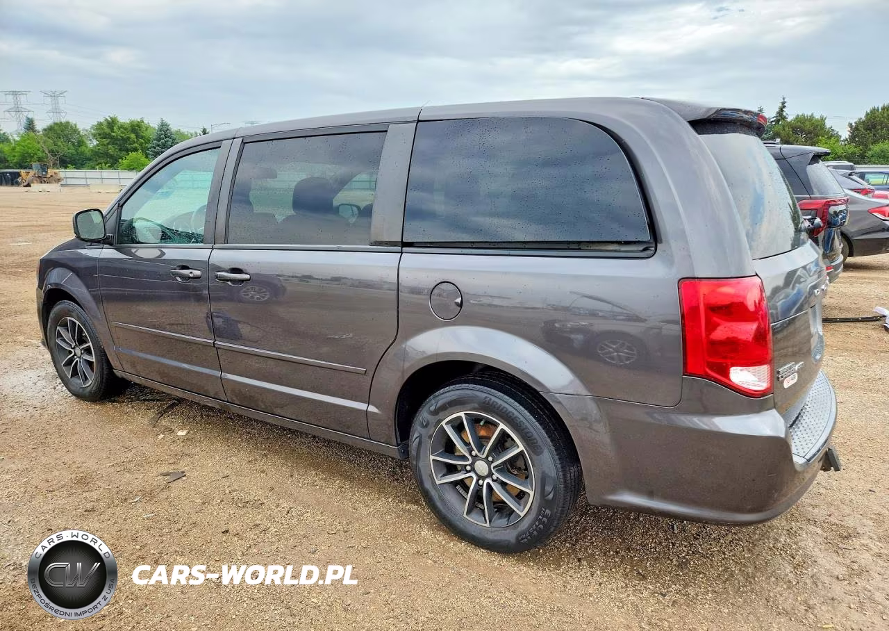 2016 Dodge Grand Caravan Se VIN:2C4RDGBG3GR125010 - 2