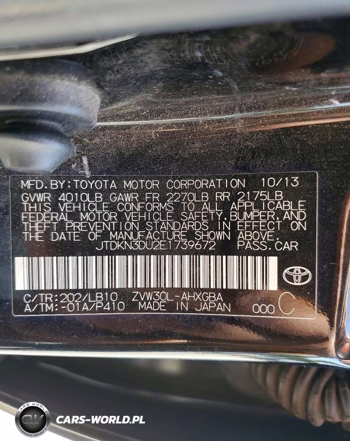 2014 Toyota Prius Four VIN:JTDKN3DU2E1739672 - 12