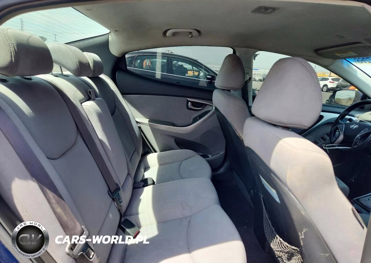2013 Hyundai Elantra Gls VIN:KMHDH4AE7DU836216 - 10