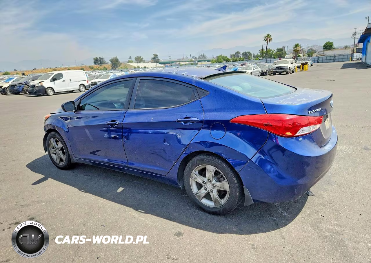 2013 Hyundai Elantra Gls VIN:KMHDH4AE7DU836216 - 2